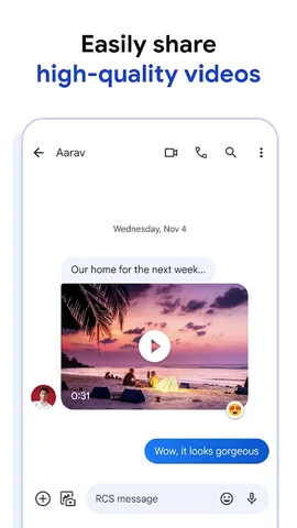 Google Сообщения — скриншот 4