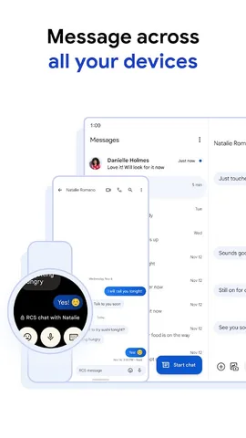 Google Сообщения — скриншот 5