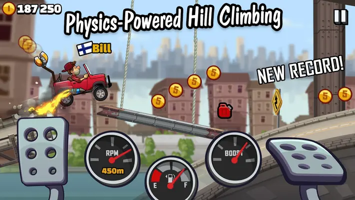 Hill Climb Racing 2 — скриншот 7