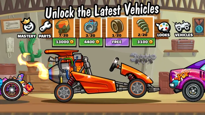 Hill Climb Racing 2 — скриншот 8