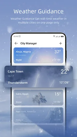 Погода на смартфон — скриншот 6