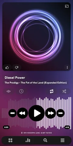 Poweramp — скриншот 1