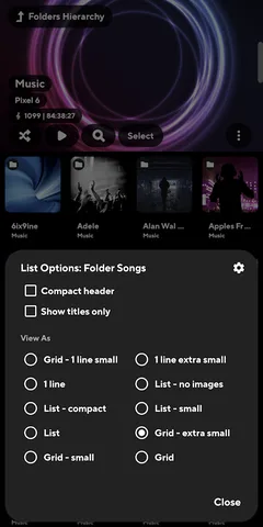 Poweramp — скриншот 6