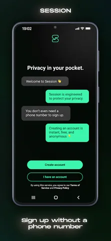 Session - Private Messenger — скриншот 3