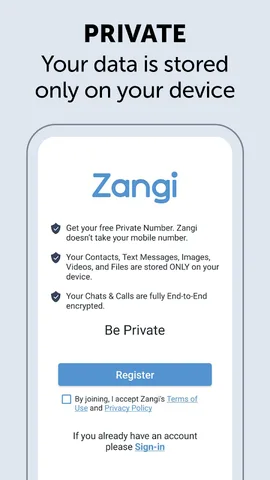 Zangi Messenger — скриншот 7